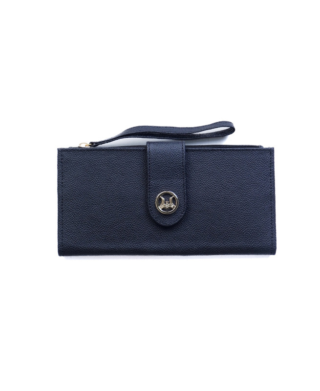 Unisex Wallet(UK): Plain Black