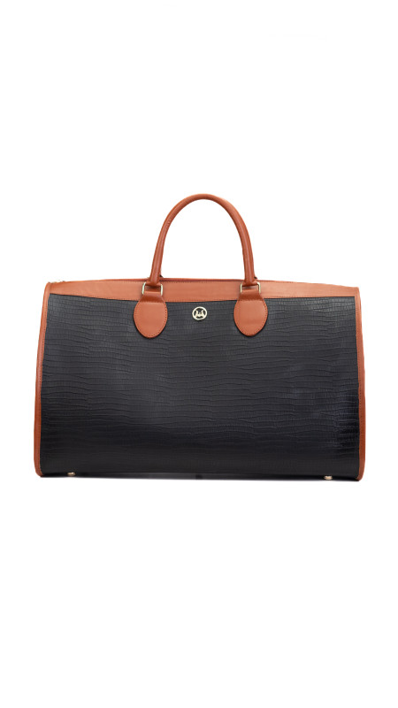 Duffle Bag 2.0 (UK): Black and Tan