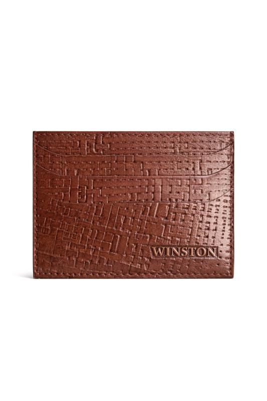 Cardholder 2.0: Mustard Yellow Abstract Print