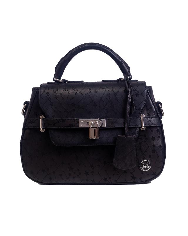 Brazzaville MIDI: Black Constellation Print