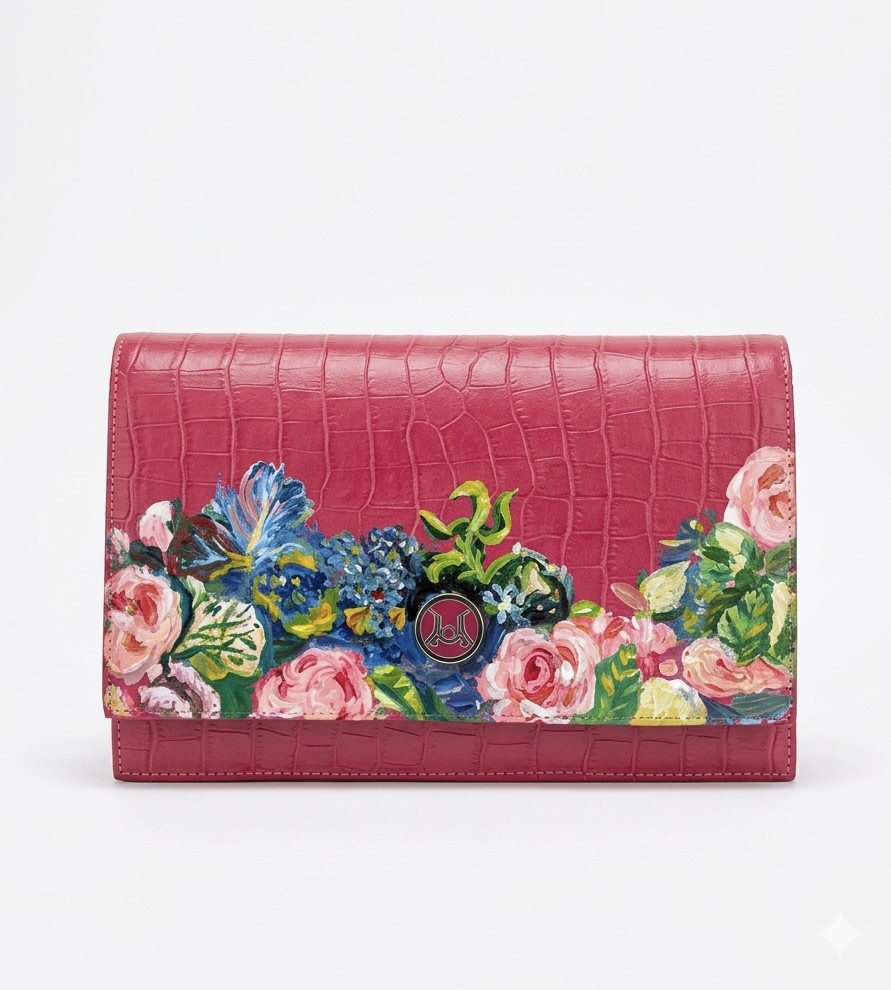 Dakar: Pink Crocodile Print Meets Art