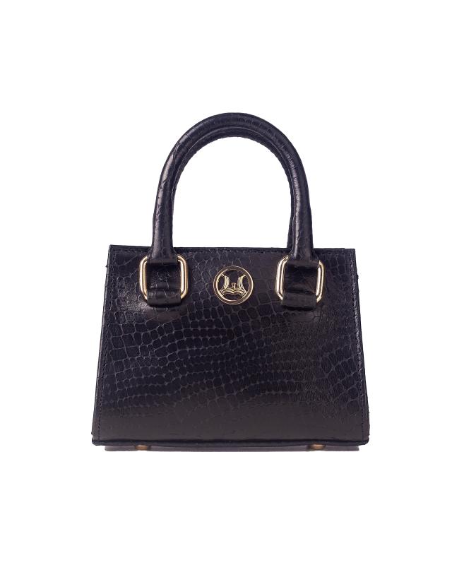 Lagos Micro: Black Scales Print
