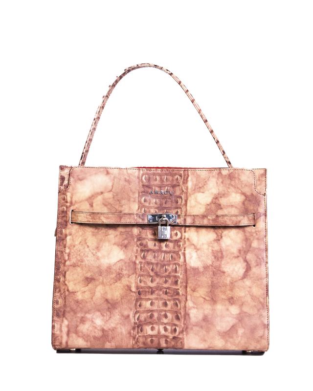Venice Maxi AMAGU(UK): Brown Tie-Dye