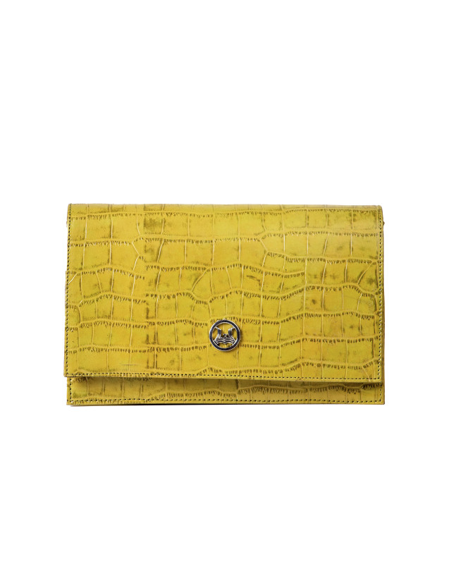 Dakar: Olive Green Crocodile Print