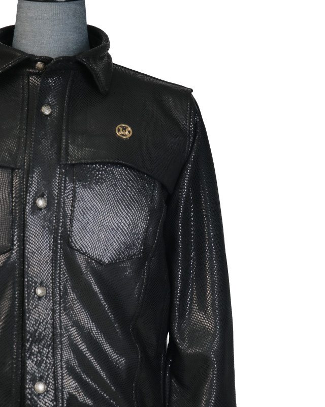Men’s Jacket: Black Shimmer