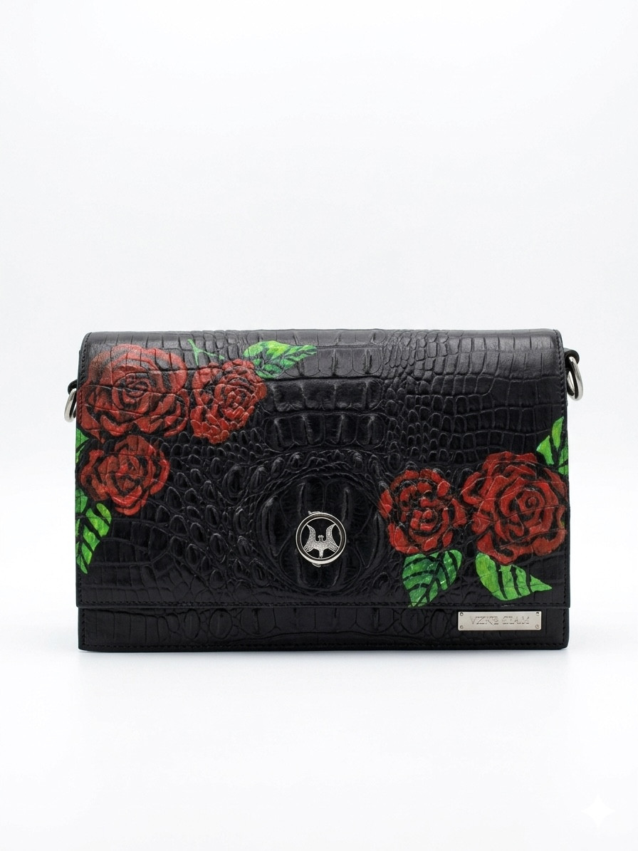 Dakar: Limited Edition Black Crocodile Print Meets Art