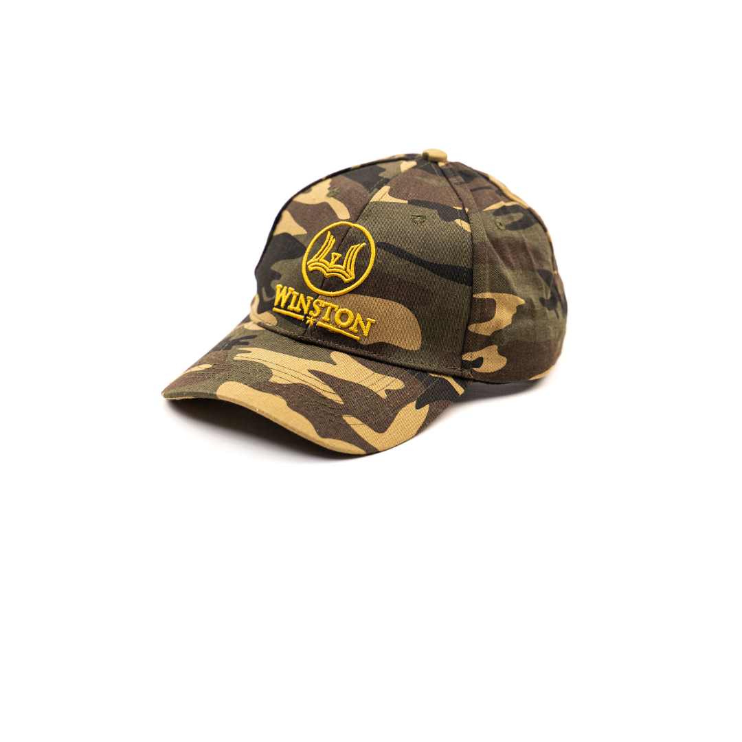 Classic Baseball Cap: Camouflage Winston Logo