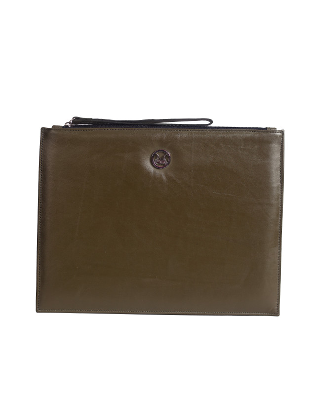 Man Purse MIDI: Olive Green
