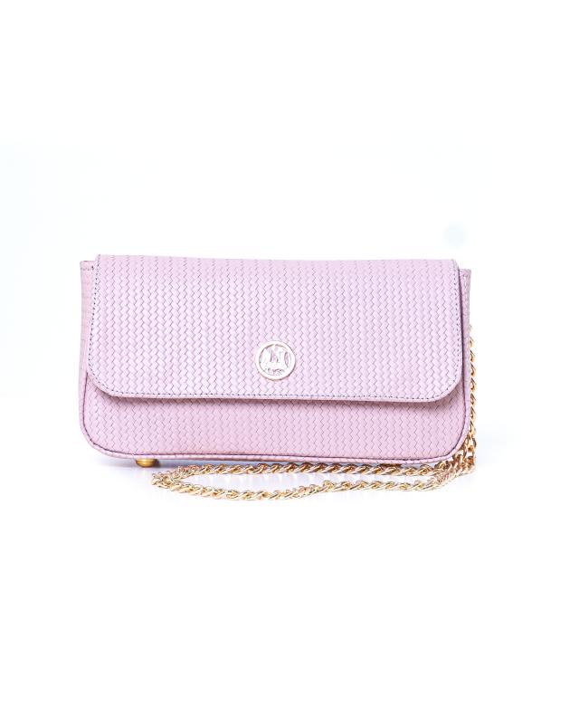 Bamako Micro (US) : Soft Blush Basket Leather Print