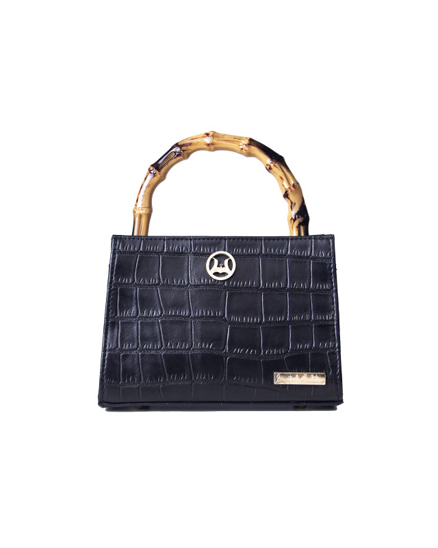 Shanghai Mini: Limited Edition Black Crocodile Print