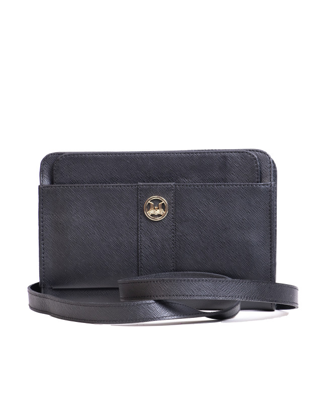 Messenger Bag 2.0 (US):  Black Saffiano Print