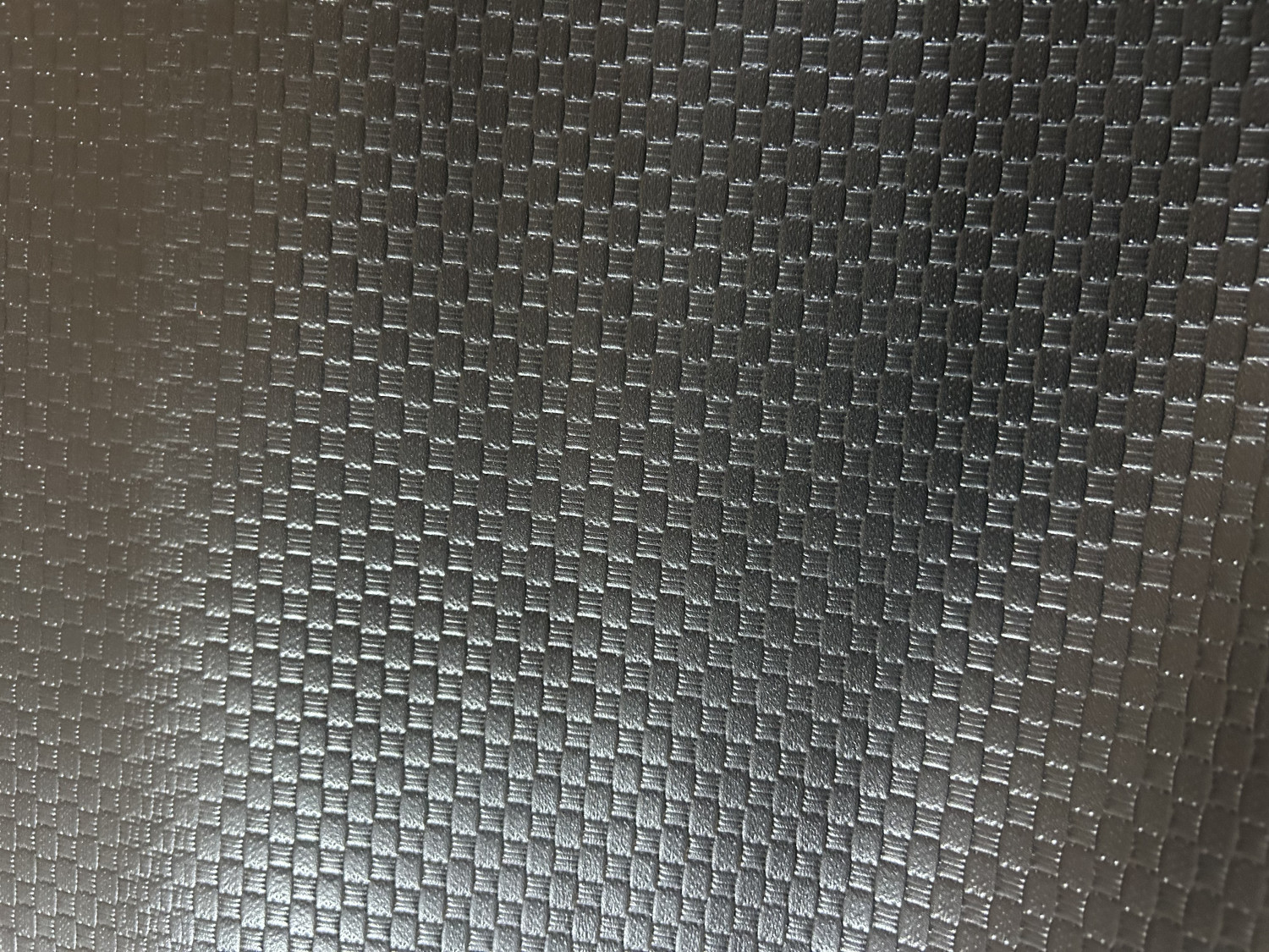 Black Basket Print Embossed on Cow Hides: BJ005C