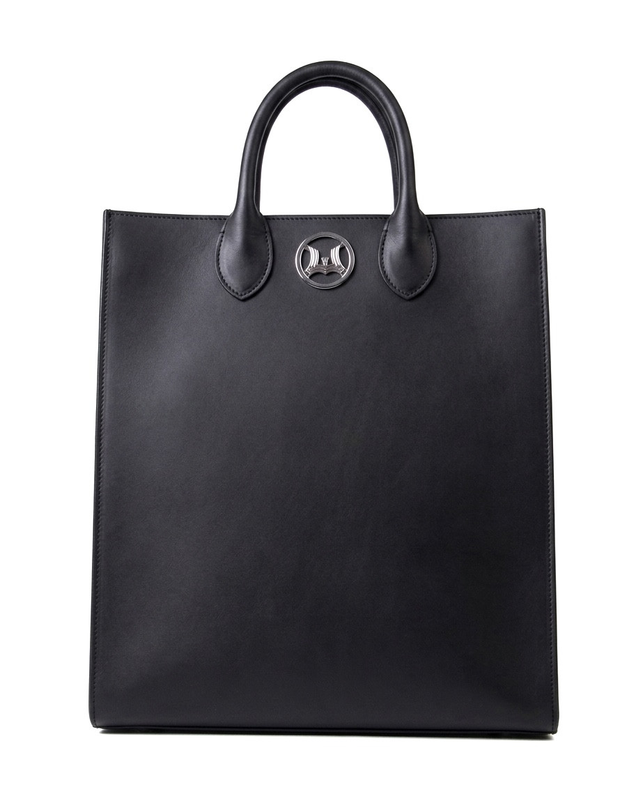 Man Tote: Plain Black