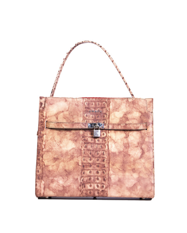 AMAGU Venice Maxi: Brown Tie-Dye