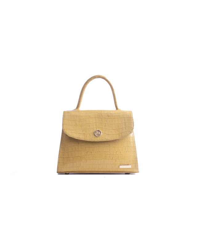 Paris Midi: Limited Edition Buttermilk Textured Crocodile Print