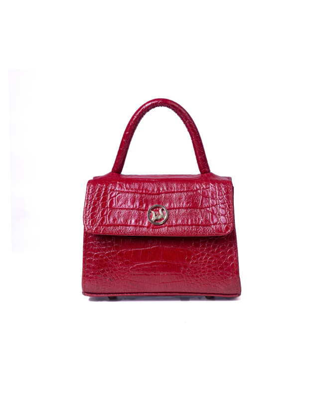Tokyo Micro: Blood Red Crocodile Print