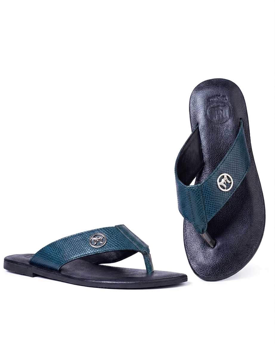 Emperor: Blue Snake Print