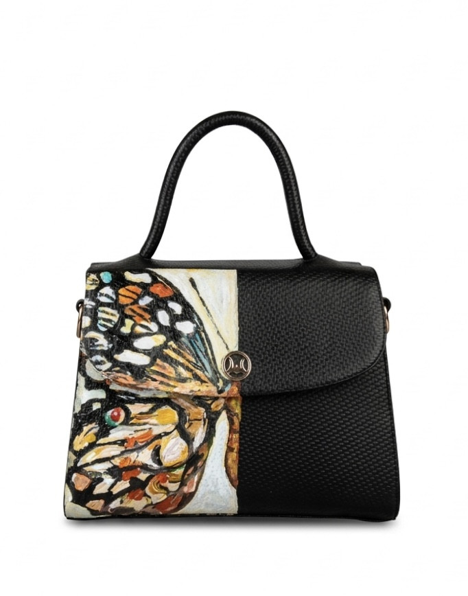 Paris Midi: Black Abstract Print Meets Art