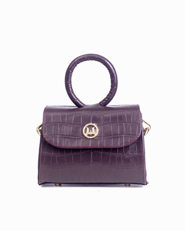 Monaco Micro(UK): Grape Crocodile Print