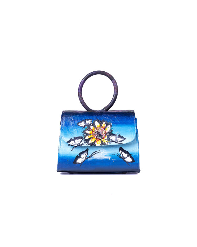 Monaco Micro: Grape Floral Print Meets Art #1