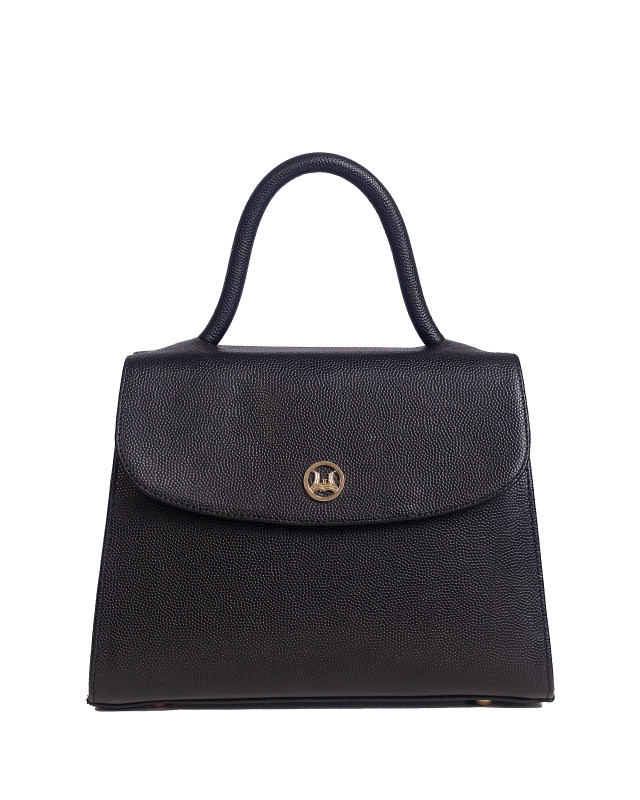 Paris Midi: Black Pebble Grain