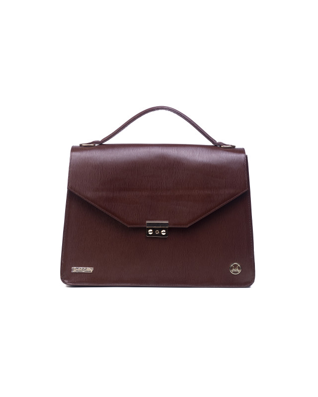 Female Work Case: Limited Edition Brown Abstract Print