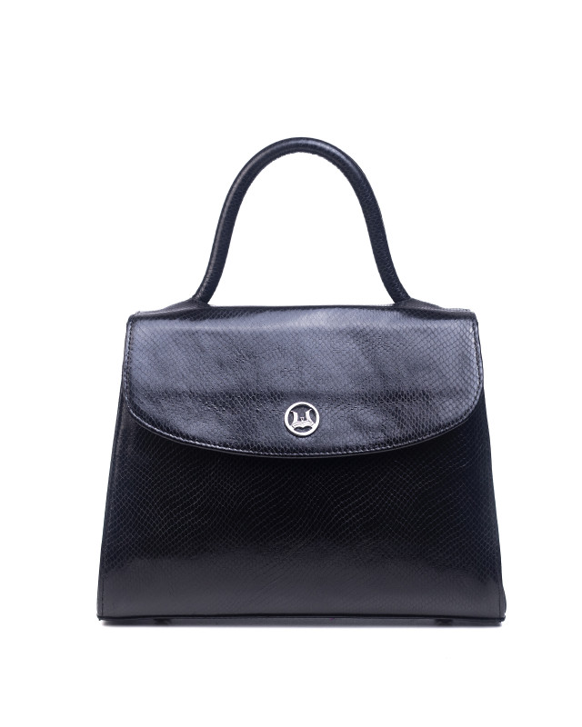 Paris Midi(UK): Black Reptilian Print