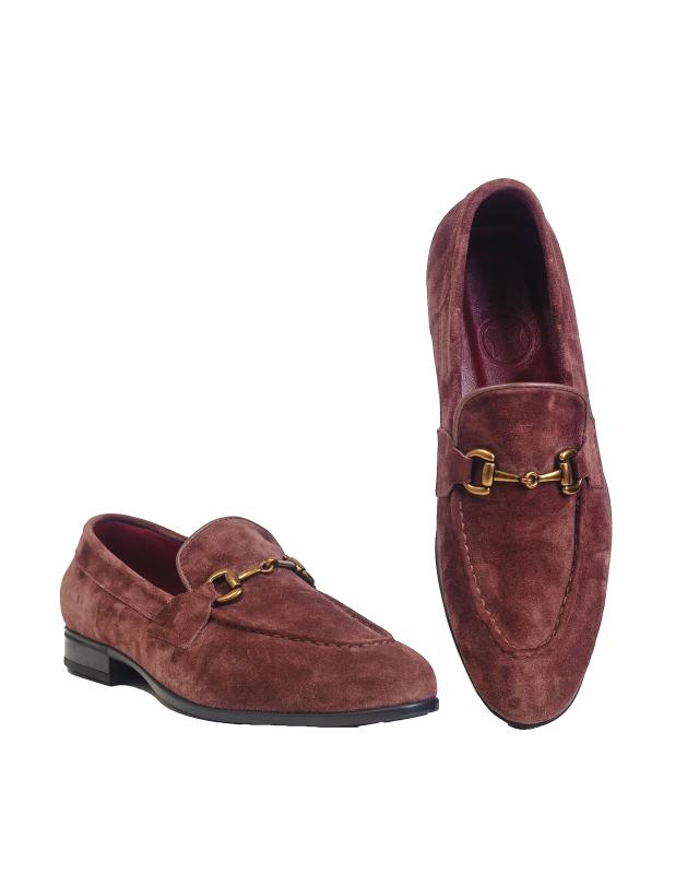 Penny Loafers: Light Brown Suede