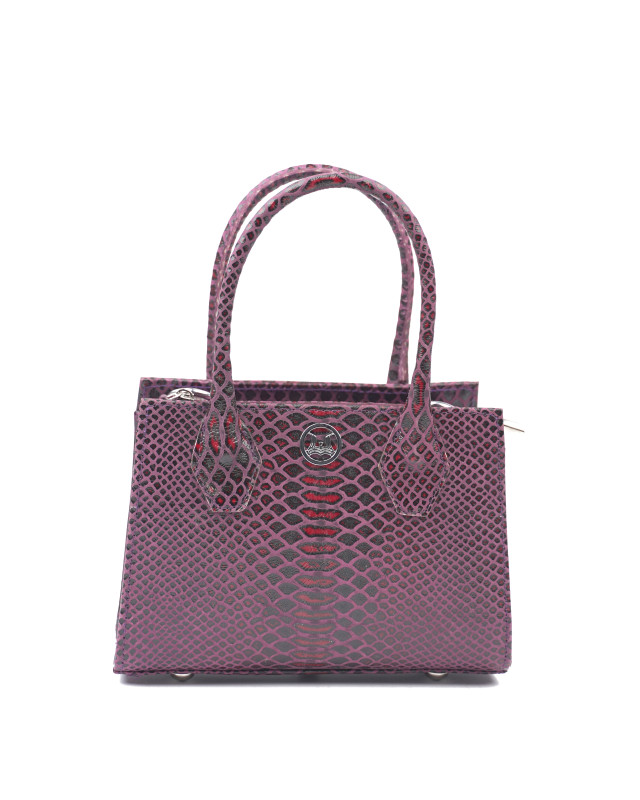 Montreal Mini: Raspberry Snake  Print