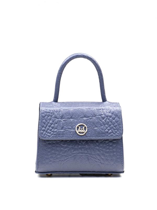Tokyo Micro(UK): Steel Blue Crocodile Print