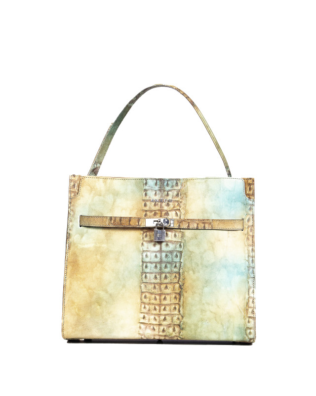 AMAGU Venice Maxi: Blue-Green Tie-Dye