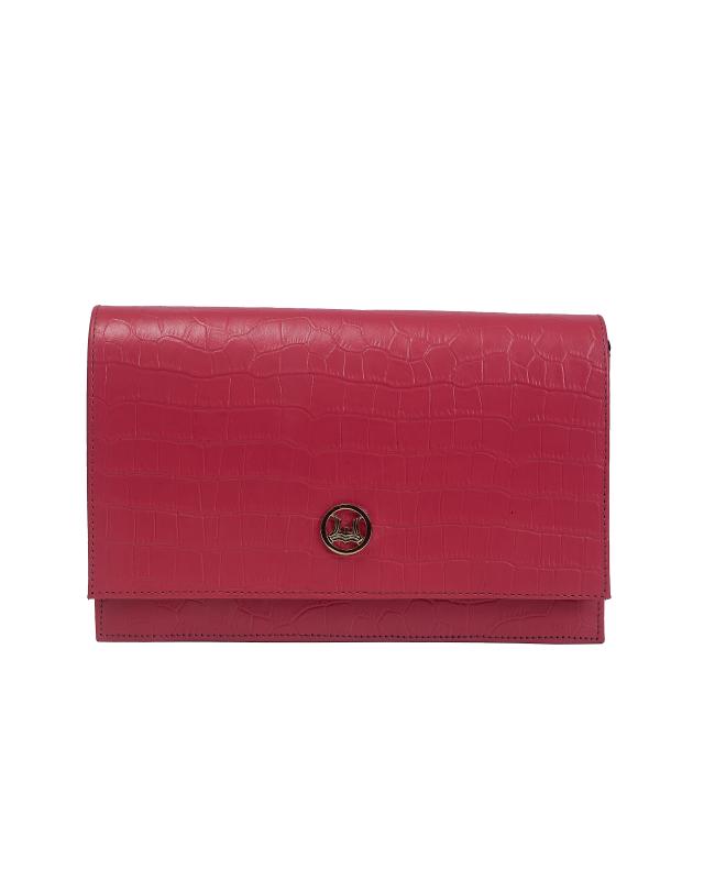 Dakar: Pink Crocodile Print