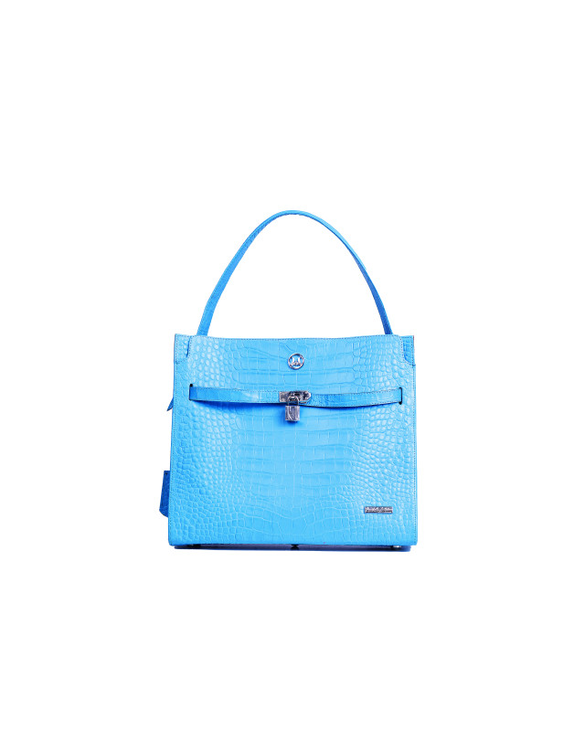 Venice Maxi: Limited Edition Royal Blue Crocodile Print