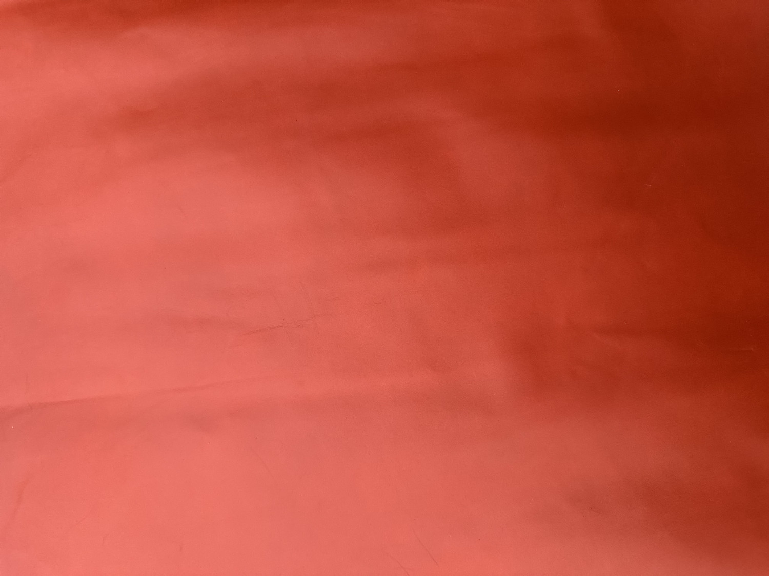 Orange Plain Print Embossed on Cow Hides: OP002C