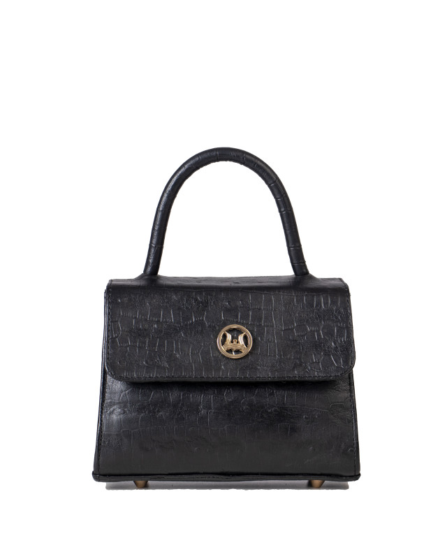 Tokyo Micro: Black Alligator Print