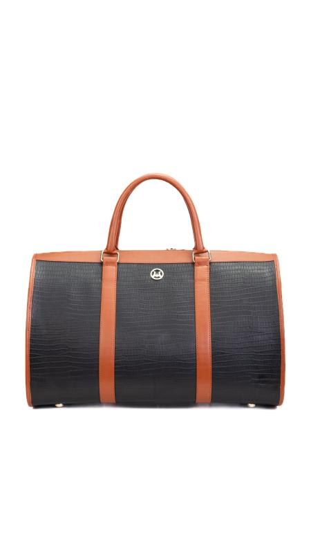 Duffle Bag 2.0 Mini (UK): Black and Tan