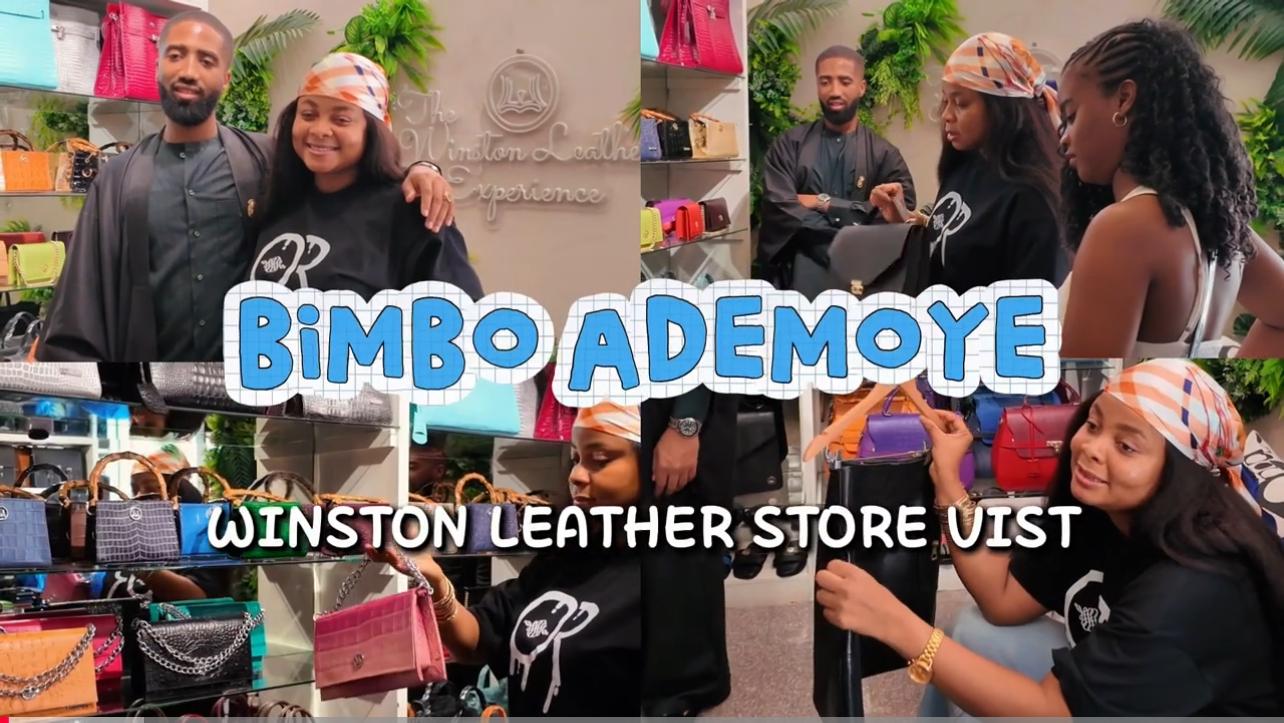 Bimbo Ademoye's Store Visit