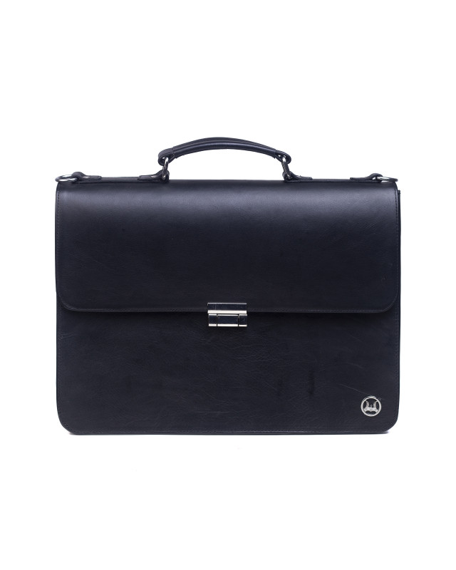 Satchel Work Case: Black