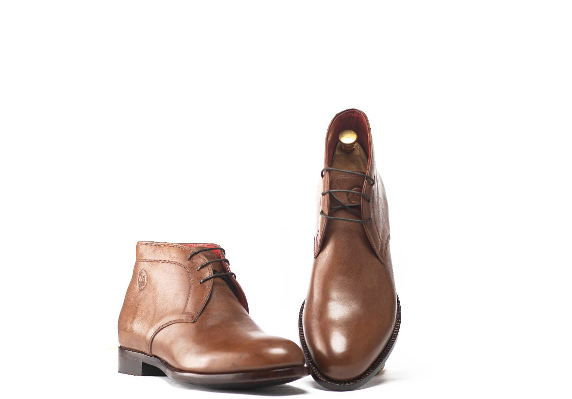 Luxury Chukka Boots: Brown