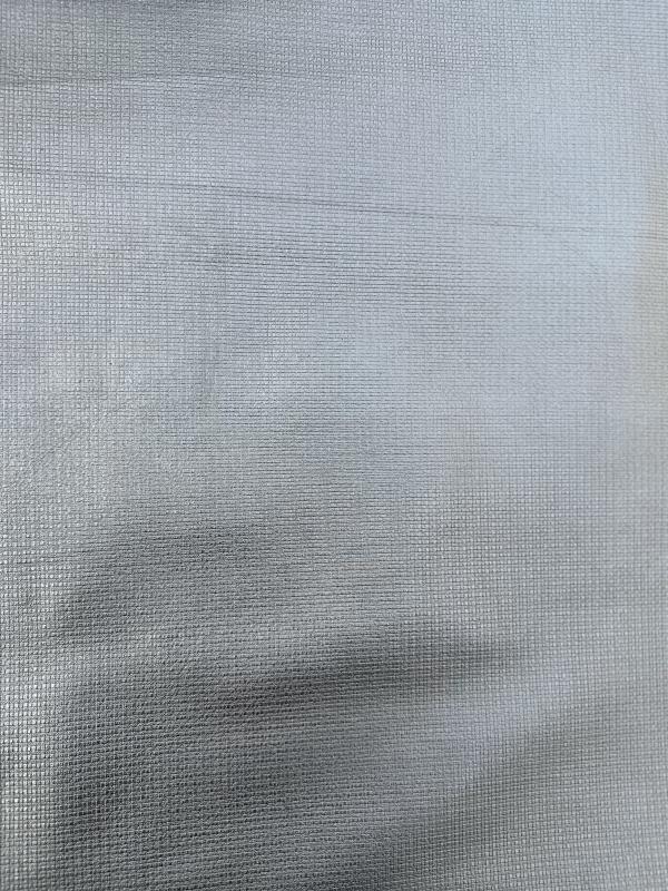 Black Abstract Print Embossed on Cow Hides: BI010C
