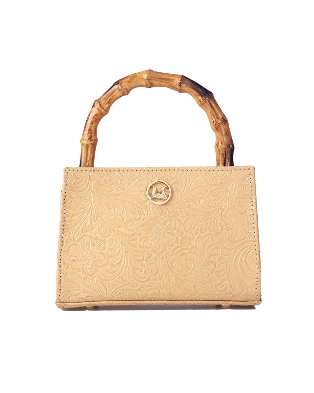 Shanghai Mini: Cream Abstract Print