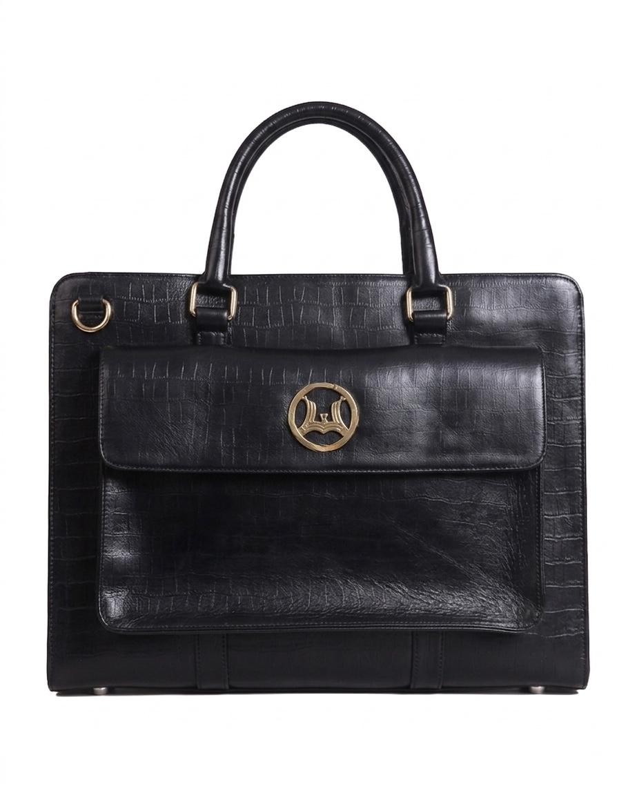 Work Case Escobar: Black Abstract Print