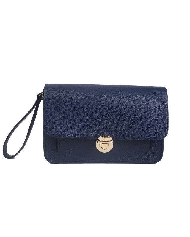Man Bag: Navy Blue