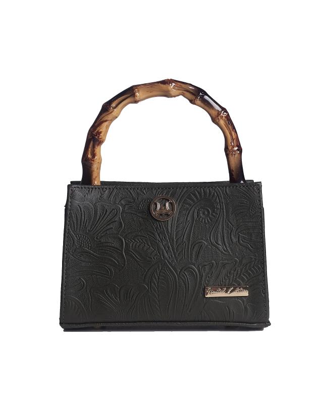 Shanghai Mini: Limited Edition Dark Green Floral Print