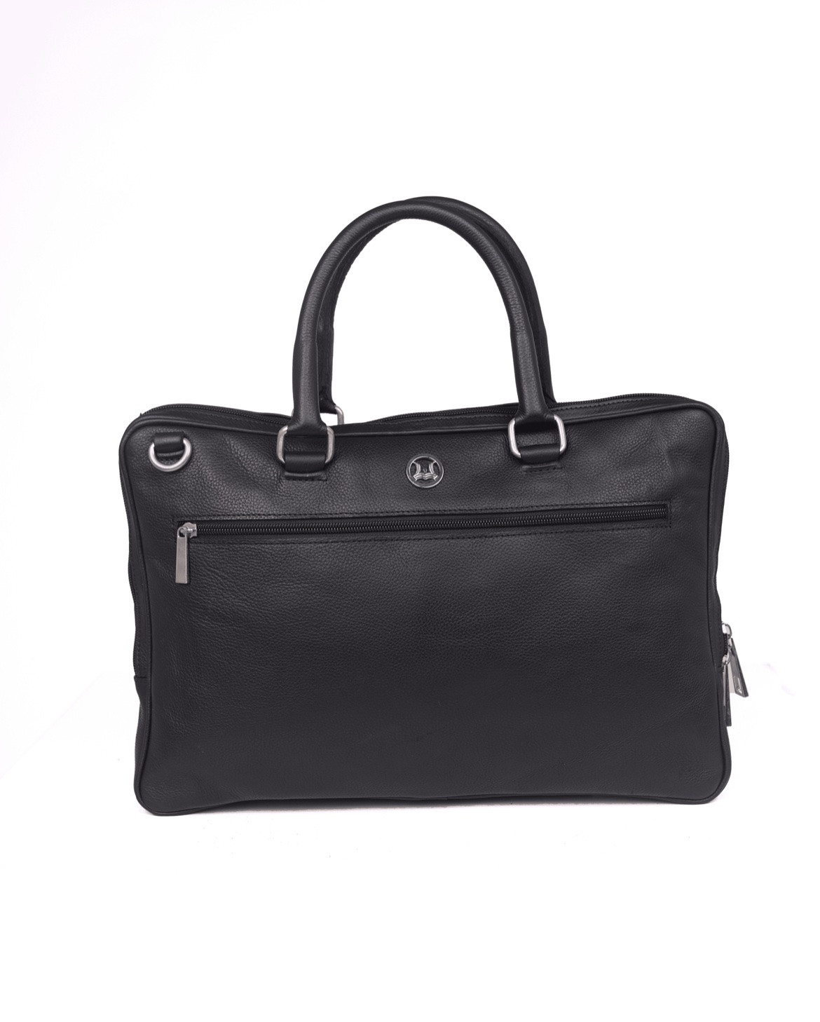 Midi Laptop Bag: Plain Black