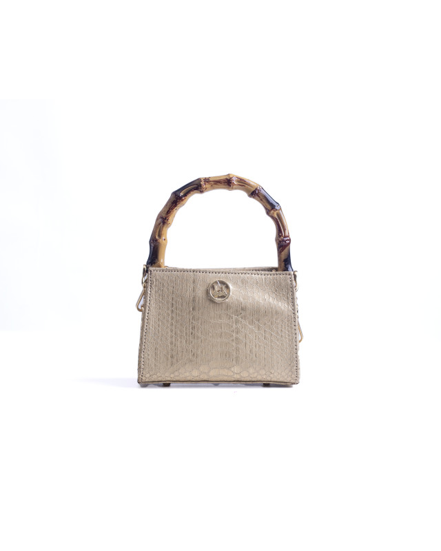 Shanghai Micro: Ivory Snake Print