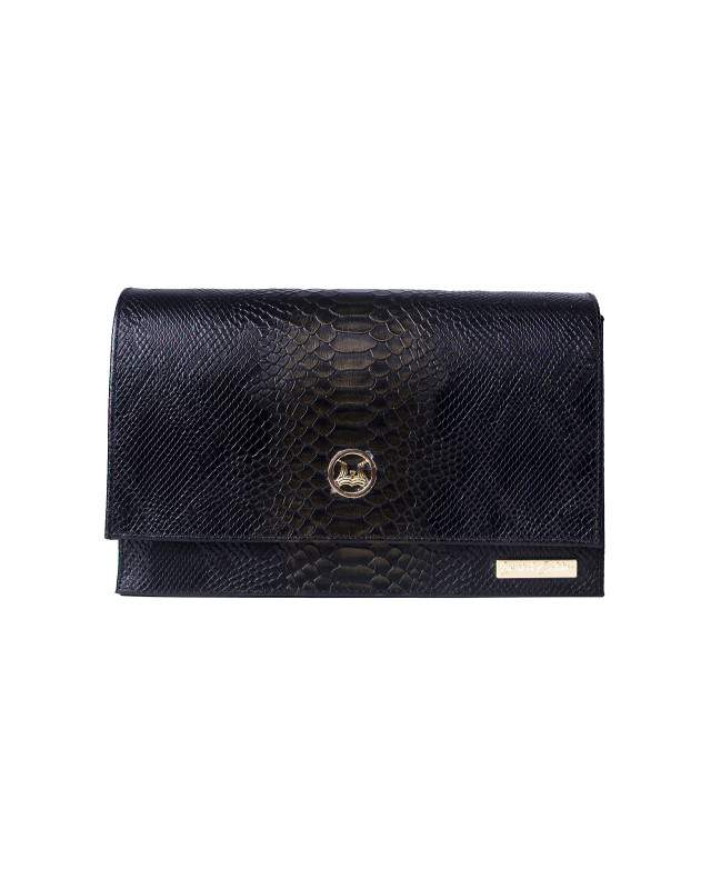 Dakar: Limited Edition Black and Gold Highlights Snake Print