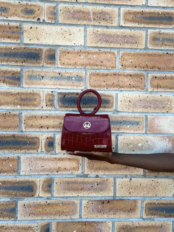 Monaco Micro: Limited Edition Plum Crocodile Print