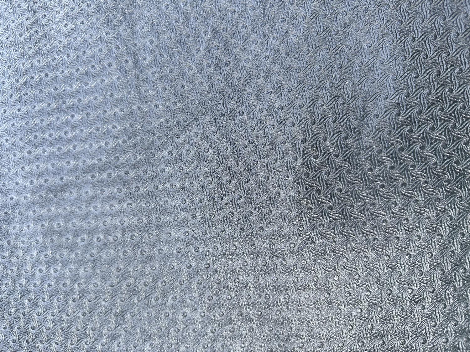 Black Abstract Print Embossed on Snake Skin: BI006S