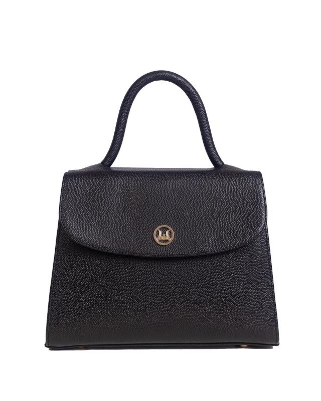 Paris Midi: Black Pebble Grain